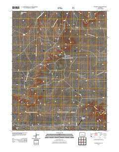 Packers Gap Colorado Historical topographic map, 1:24000 scale, 7.5 X 7.5 Minute, Year 2011
