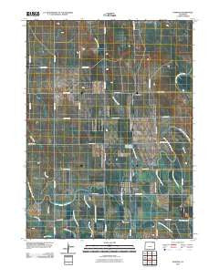 Padroni Colorado Historical topographic map, 1:24000 scale, 7.5 X 7.5 Minute, Year 2010