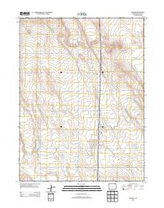 Padroni Colorado Historical topographic map, 1:24000 scale, 7.5 X 7.5 Minute, Year 2013