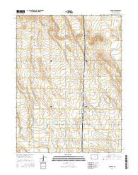 Padroni Colorado Current topographic map, 1:24000 scale, 7.5 X 7.5 Minute, Year 2016
