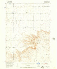 Padroni NW Colorado Historical topographic map, 1:24000 scale, 7.5 X 7.5 Minute, Year 1951