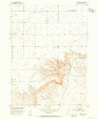 Padroni NW Colorado Historical topographic map, 1:24000 scale, 7.5 X 7.5 Minute, Year 1951
