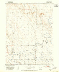 Padroni Colorado Historical topographic map, 1:24000 scale, 7.5 X 7.5 Minute, Year 1952