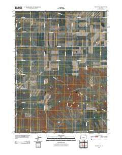 Padroni NW Colorado Historical topographic map, 1:24000 scale, 7.5 X 7.5 Minute, Year 2010