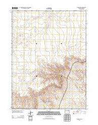 Padroni NW Colorado Historical topographic map, 1:24000 scale, 7.5 X 7.5 Minute, Year 2013