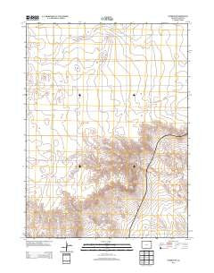 Padroni NW Colorado Historical topographic map, 1:24000 scale, 7.5 X 7.5 Minute, Year 2013