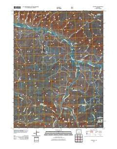 Pagoda Colorado Historical topographic map, 1:24000 scale, 7.5 X 7.5 Minute, Year 2011