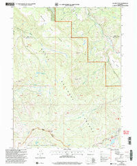 Pagoda Peak Colorado Historical topographic map, 1:24000 scale, 7.5 X 7.5 Minute, Year 2000