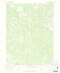 Pagoda Peak Colorado Historical topographic map, 1:24000 scale, 7.5 X 7.5 Minute, Year 1966