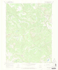 Pagoda Peak Colorado Historical topographic map, 1:24000 scale, 7.5 X 7.5 Minute, Year 1966