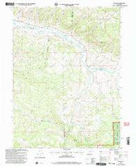 Pagoda Colorado Historical topographic map, 1:24000 scale, 7.5 X 7.5 Minute, Year 2000