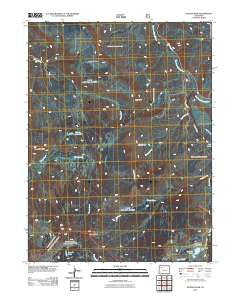 Pagoda Peak Colorado Historical topographic map, 1:24000 scale, 7.5 X 7.5 Minute, Year 2011