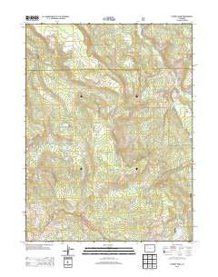 Pagoda Peak Colorado Historical topographic map, 1:24000 scale, 7.5 X 7.5 Minute, Year 2013