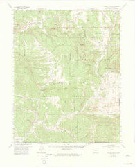 Pagosa Junction Colorado Historical topographic map, 1:62500 scale, 15 X 15 Minute, Year 1957