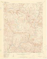 Pagosa Junction Colorado Historical topographic map, 1:62500 scale, 15 X 15 Minute, Year 1957
