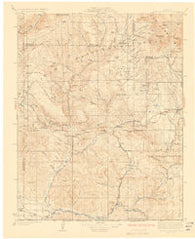 Pagosa Springs Colorado Historical topographic map, 1:125000 scale, 30 X 30 Minute, Year 1927