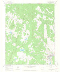 Pagosa Springs Colorado Historical topographic map, 1:24000 scale, 7.5 X 7.5 Minute, Year 1964