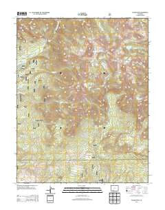 Pagosa Peak Colorado Historical topographic map, 1:24000 scale, 7.5 X 7.5 Minute, Year 2013