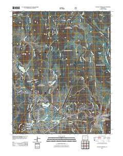 Pagosa Springs Colorado Historical topographic map, 1:24000 scale, 7.5 X 7.5 Minute, Year 2011