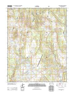 Pagosa Springs Colorado Historical topographic map, 1:24000 scale, 7.5 X 7.5 Minute, Year 2013