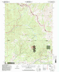 Pahlone Peak Colorado Historical topographic map, 1:24000 scale, 7.5 X 7.5 Minute, Year 1994