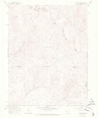 Pahlone Peak Colorado Historical topographic map, 1:24000 scale, 7.5 X 7.5 Minute, Year 1967