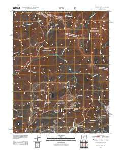 Pahlone Peak Colorado Historical topographic map, 1:24000 scale, 7.5 X 7.5 Minute, Year 2011