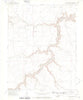 Painted Canyon Colorado Historical topographic map, 1:24000 scale, 7.5 X 7.5 Minute, Year 1972