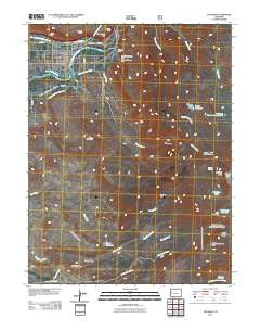 Palisade Colorado Historical topographic map, 1:24000 scale, 7.5 X 7.5 Minute, Year 2011
