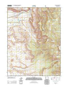 Palisade Colorado Historical topographic map, 1:24000 scale, 7.5 X 7.5 Minute, Year 2013