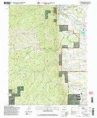Palmer Lake Colorado Historical topographic map, 1:24000 scale, 7.5 X 7.5 Minute, Year 1994