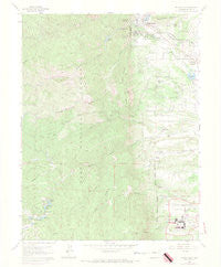 Palmer Lake Colorado Historical topographic map, 1:24000 scale, 7.5 X 7.5 Minute, Year 1961