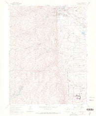 Palmer Lake Colorado Historical topographic map, 1:24000 scale, 7.5 X 7.5 Minute, Year 1961