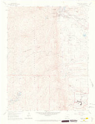 Palmer Lake Colorado Historical topographic map, 1:24000 scale, 7.5 X 7.5 Minute, Year 1961