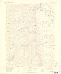 Palmer Lake Colorado Historical topographic map, 1:24000 scale, 7.5 X 7.5 Minute, Year 1954
