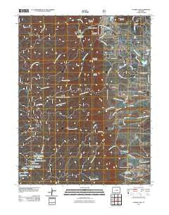 Palmer Lake Colorado Historical topographic map, 1:24000 scale, 7.5 X 7.5 Minute, Year 2011