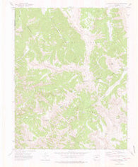 Palomino Mountain Colorado Historical topographic map, 1:24000 scale, 7.5 X 7.5 Minute, Year 1973