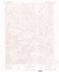 Palomino Mountain Colorado Historical topographic map, 1:24000 scale, 7.5 X 7.5 Minute, Year 1973