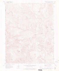 Palomino Mountain Colorado Historical topographic map, 1:24000 scale, 7.5 X 7.5 Minute, Year 1973