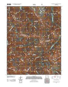 Palomino Mountain Colorado Historical topographic map, 1:24000 scale, 7.5 X 7.5 Minute, Year 2011