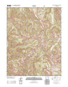 Palomino Mountain Colorado Historical topographic map, 1:24000 scale, 7.5 X 7.5 Minute, Year 2013