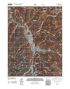 Pando Colorado Historical topographic map, 1:24000 scale, 7.5 X 7.5 Minute, Year 2011