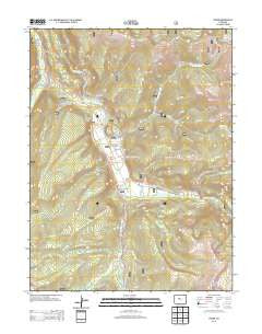 Pando Colorado Historical topographic map, 1:24000 scale, 7.5 X 7.5 Minute, Year 2013