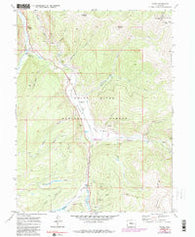 Pando Colorado Historical topographic map, 1:24000 scale, 7.5 X 7.5 Minute, Year 1970