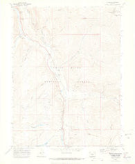Pando Colorado Historical topographic map, 1:24000 scale, 7.5 X 7.5 Minute, Year 1970