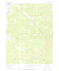 Panorama Peak Colorado Historical topographic map, 1:24000 scale, 7.5 X 7.5 Minute, Year 1962