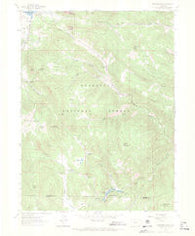 Panorama Peak Colorado Historical topographic map, 1:24000 scale, 7.5 X 7.5 Minute, Year 1962