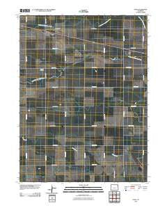Paoli Colorado Historical topographic map, 1:24000 scale, 7.5 X 7.5 Minute, Year 2010
