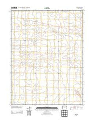Paoli Colorado Historical topographic map, 1:24000 scale, 7.5 X 7.5 Minute, Year 2013