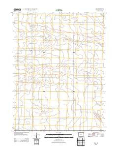 Paoli Colorado Historical topographic map, 1:24000 scale, 7.5 X 7.5 Minute, Year 2013